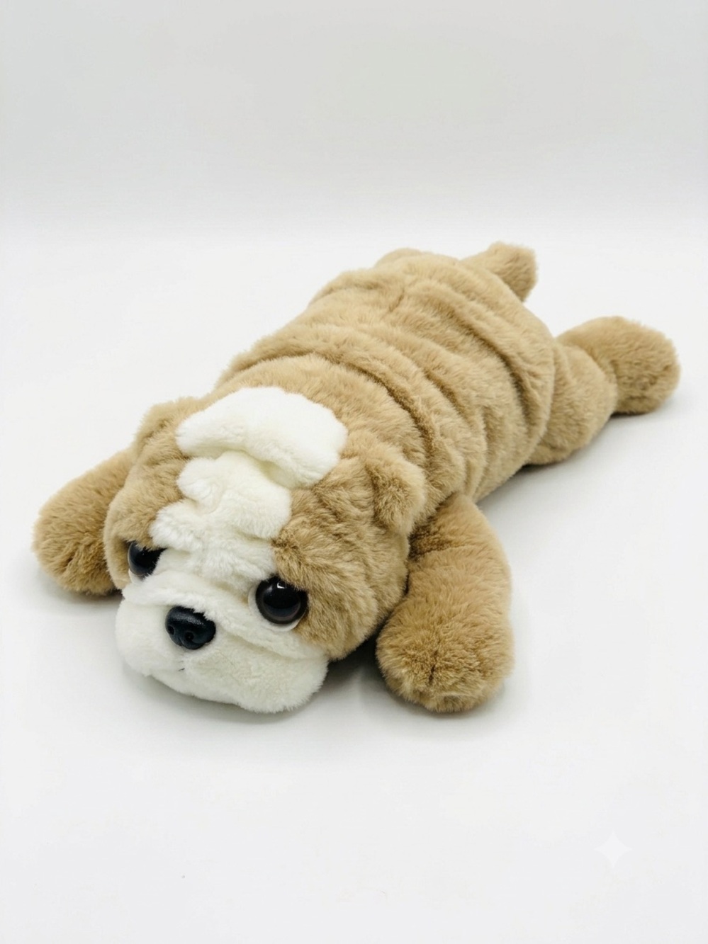 Vintage 1995 TY Churchill Bulldog Puppy Pug Dog 12” Stuffed Animal Plush Toy